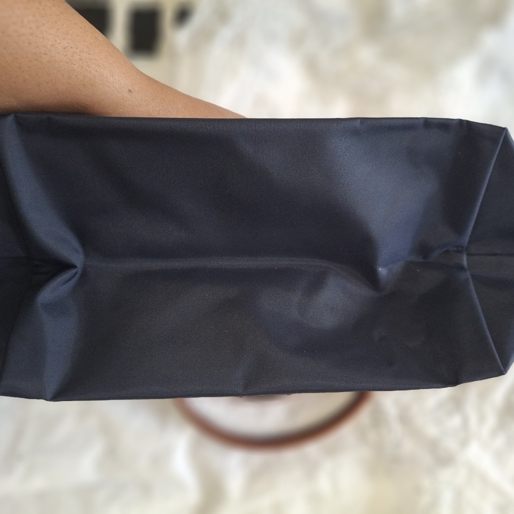Authentic Longchamp Le Pliage Navy Small Top Handle Bag - Picture 15 of 17